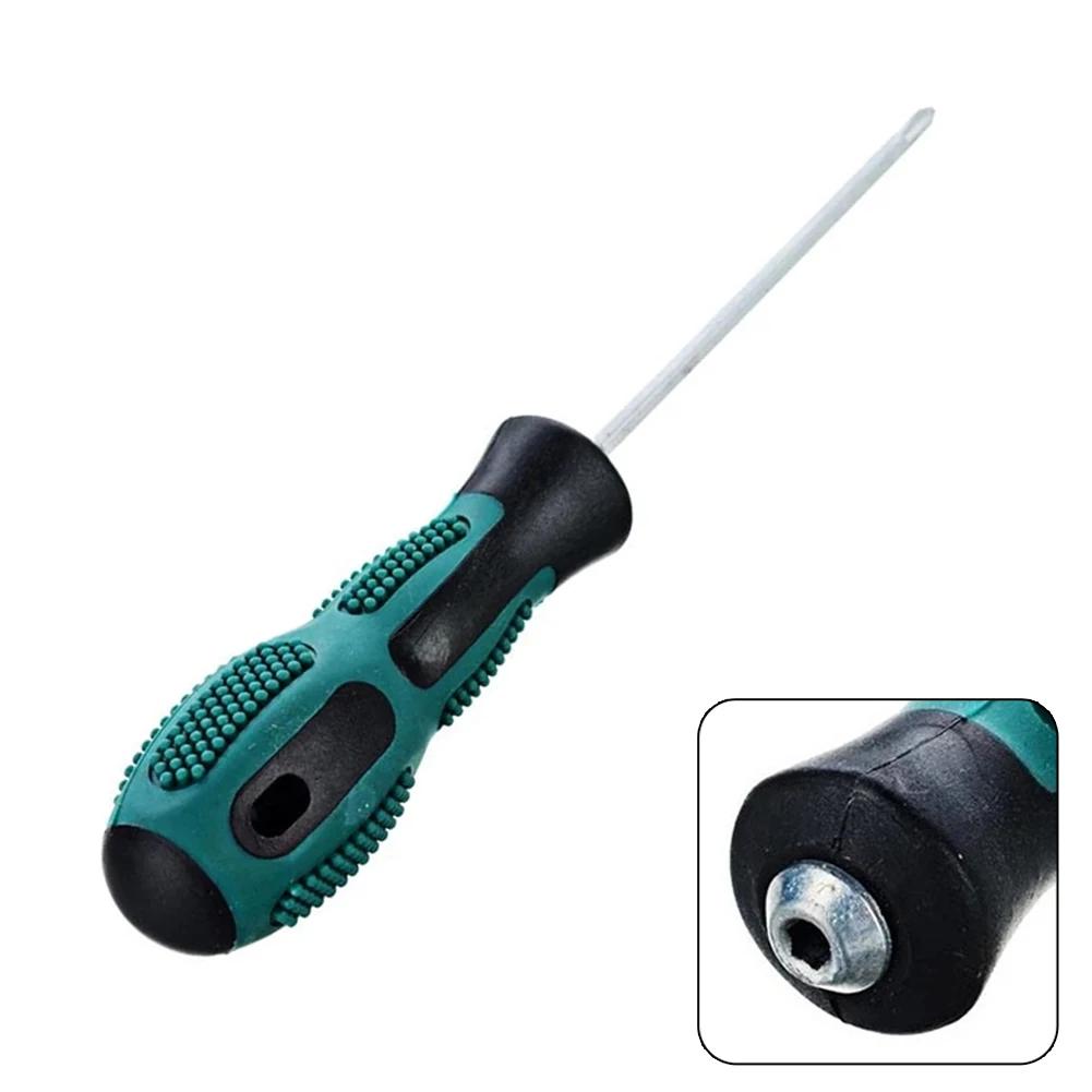 Tournevis croisé à fente à double usage, poignée de boulon, tournevis 3x75mm, outils de jardin domes
