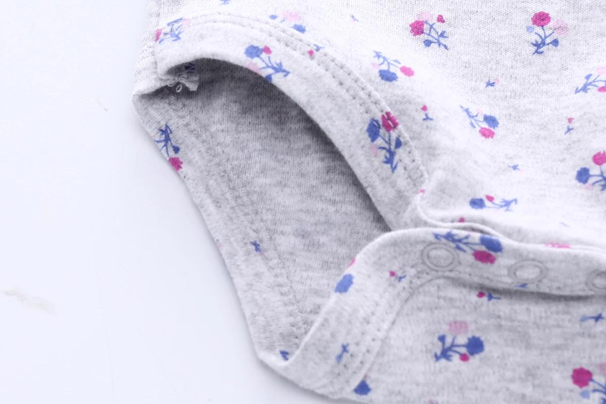 Dessin animé 5 pièces été bébé garçon fille body 100% coton doux nouveau-né Onesies à manches courte