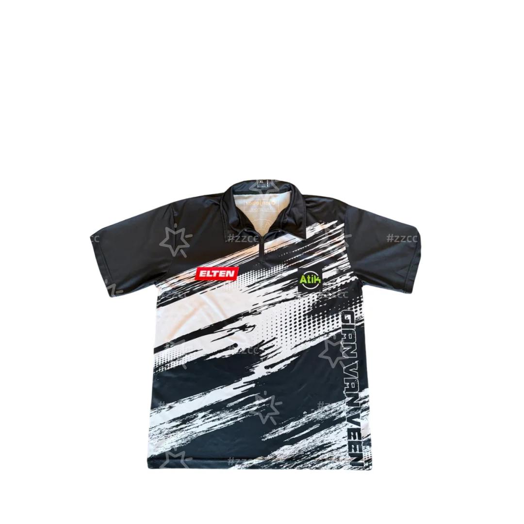 Gian Van Veen Match chemise fléchettes passionné POLO automne sport sec rapidement hommes T-Shirt vê