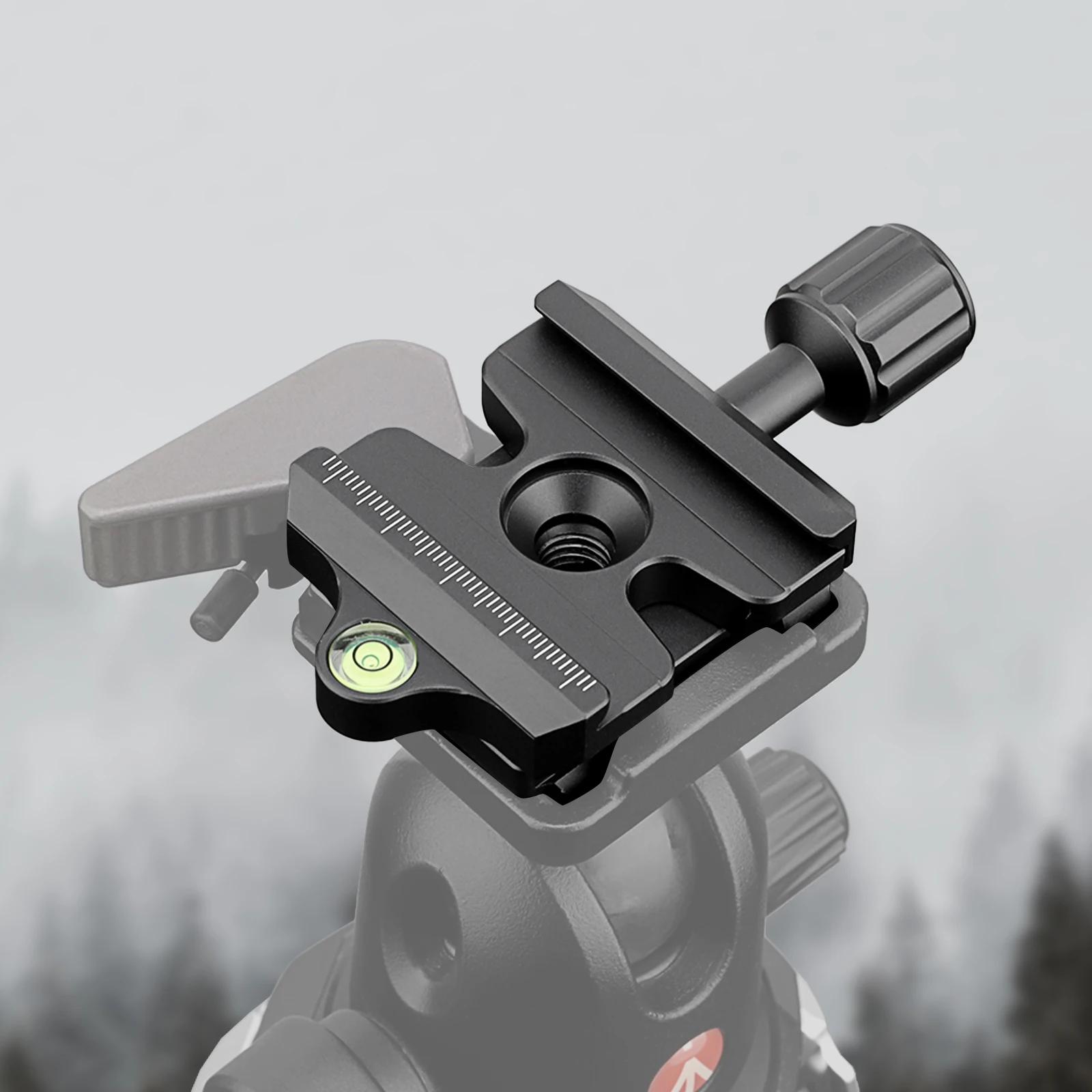 Haoge-Adaptateur de pince QR à dégagement rapide, compatible avec le système Manfrotto RC2 vers Arca