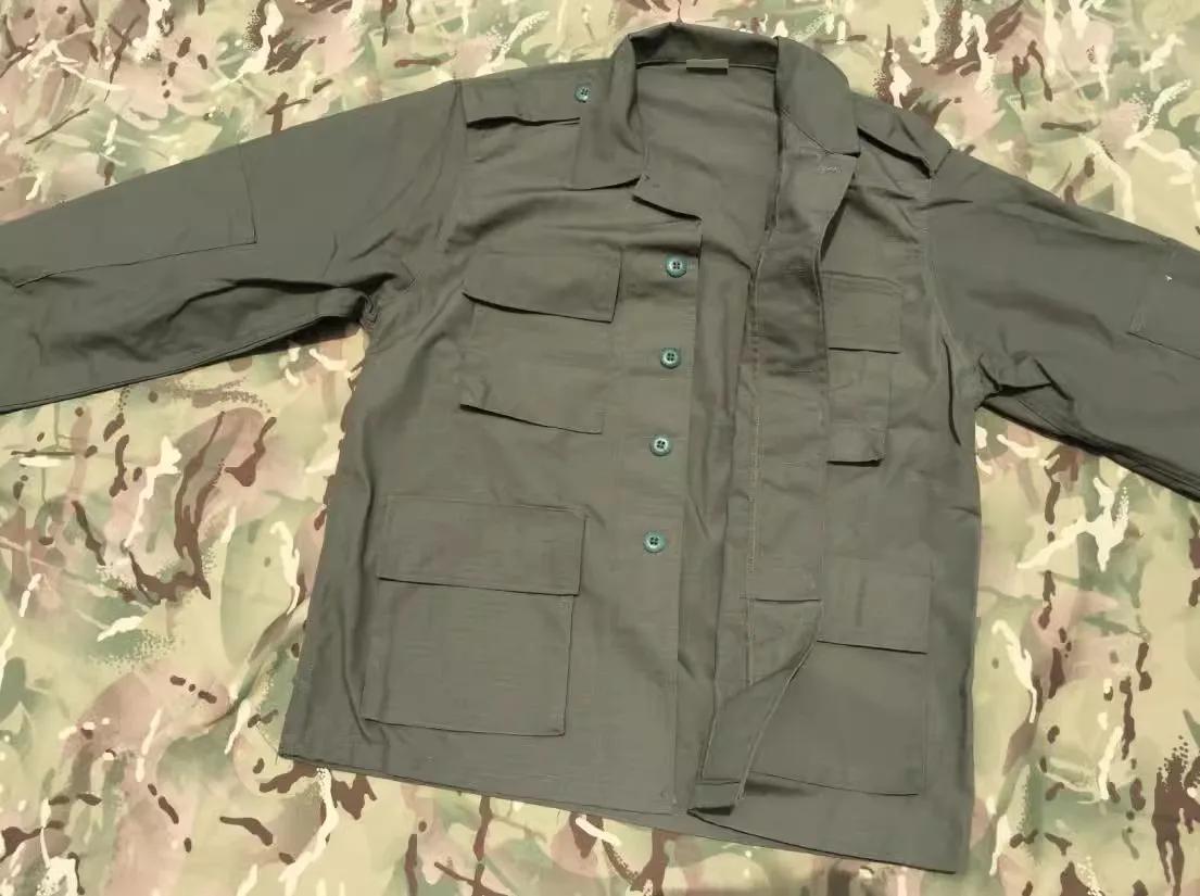 TACTICAL TOM TCU style BDU version RG cavalerie vert costume d'entraînement ensemble de combinaison