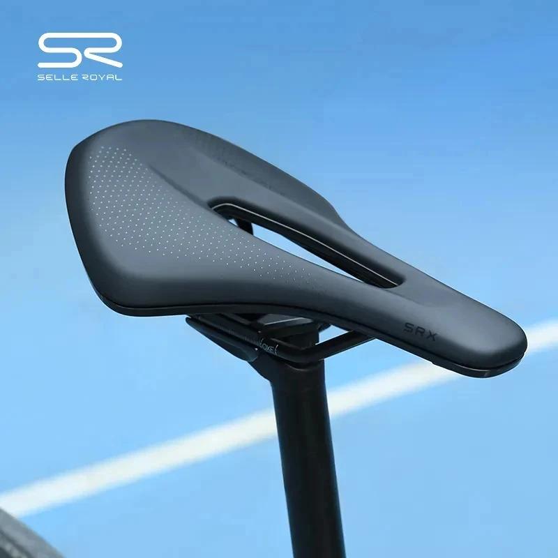 Selle de vélo respirante et légère SELLE ROYAL, selle de vélo de route et VTT, sièges souples en cui