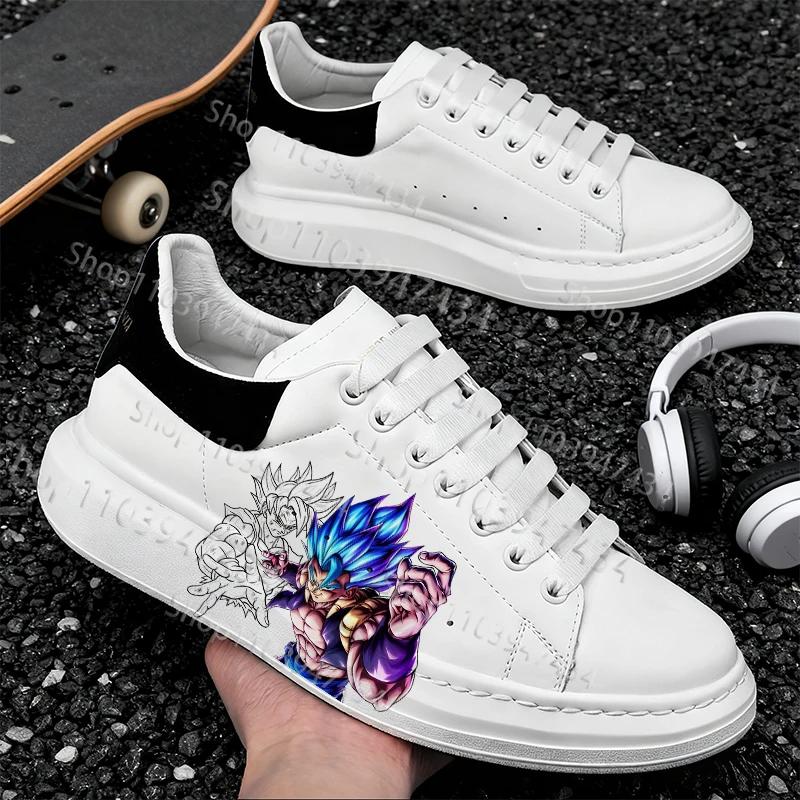 Nouveau modèle de baskets Dragon Ball pour adultes, semelle souple, respirantes, imprimé 3D créatif,