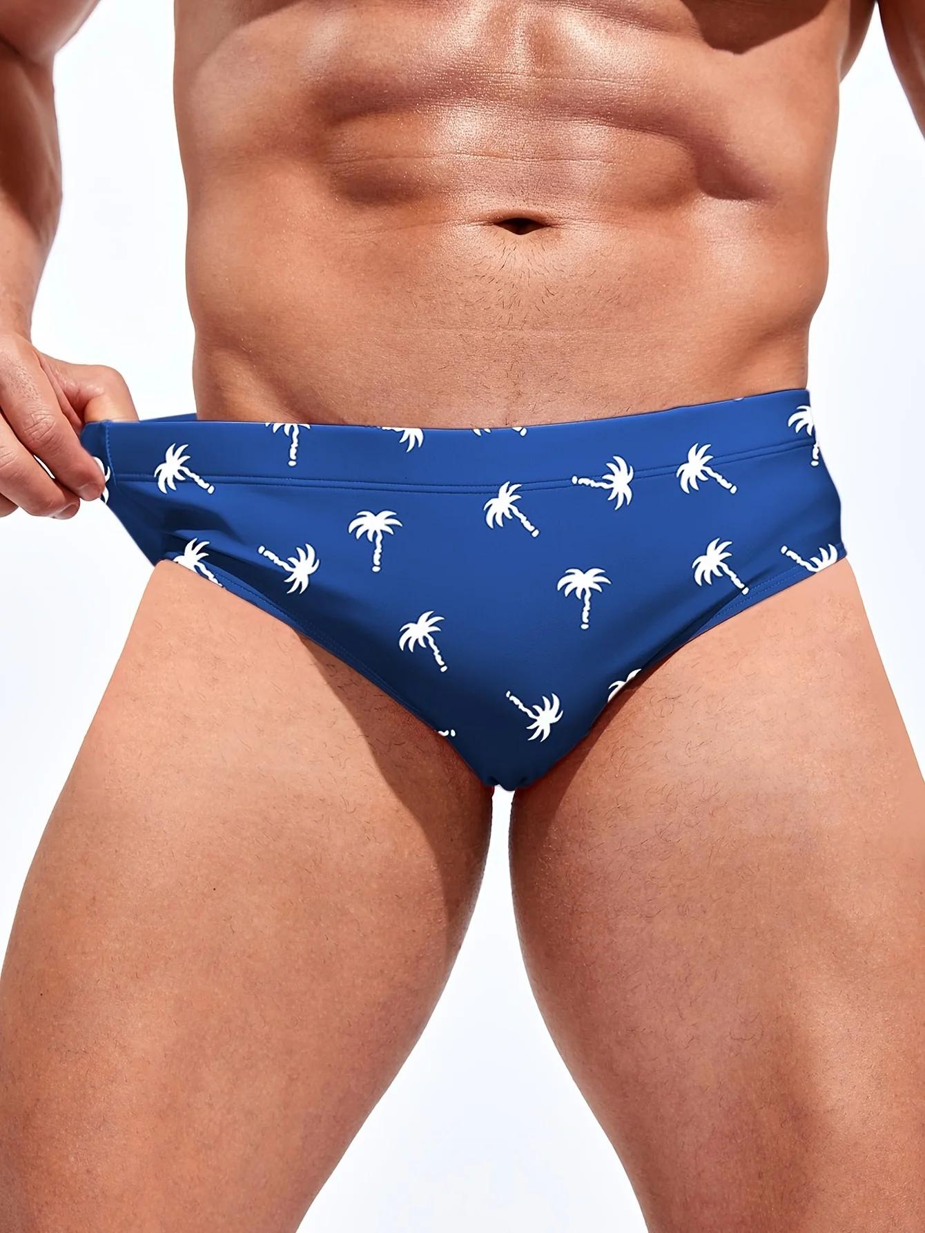 Sous-vêtements triangulaires à cordon de serrage pour hommes, maillots de bain pour hommes, shorts d