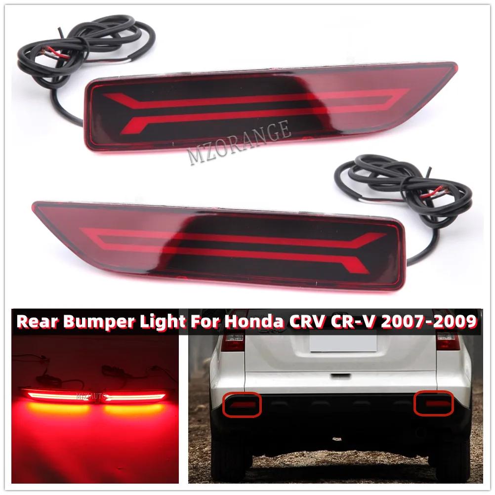 MZORANGE LED feu de pare-chocs arrière pour Honda CRV CR-V 2007 2008 2009 réflecteur de frein feu an