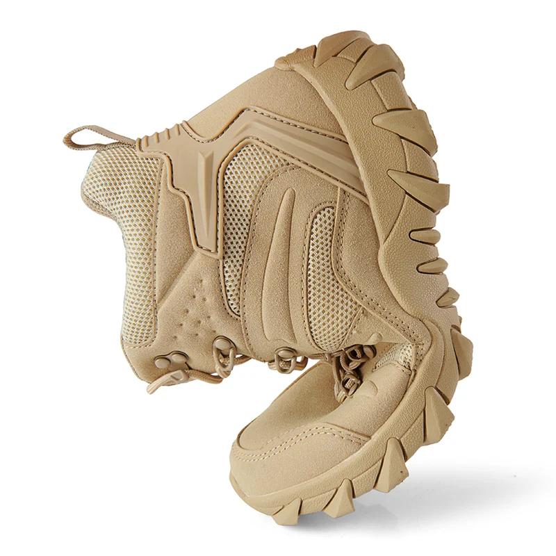 Bottes entraînement combat homme plein air camping anti-usure rapide randonnée pêche chasse tactique