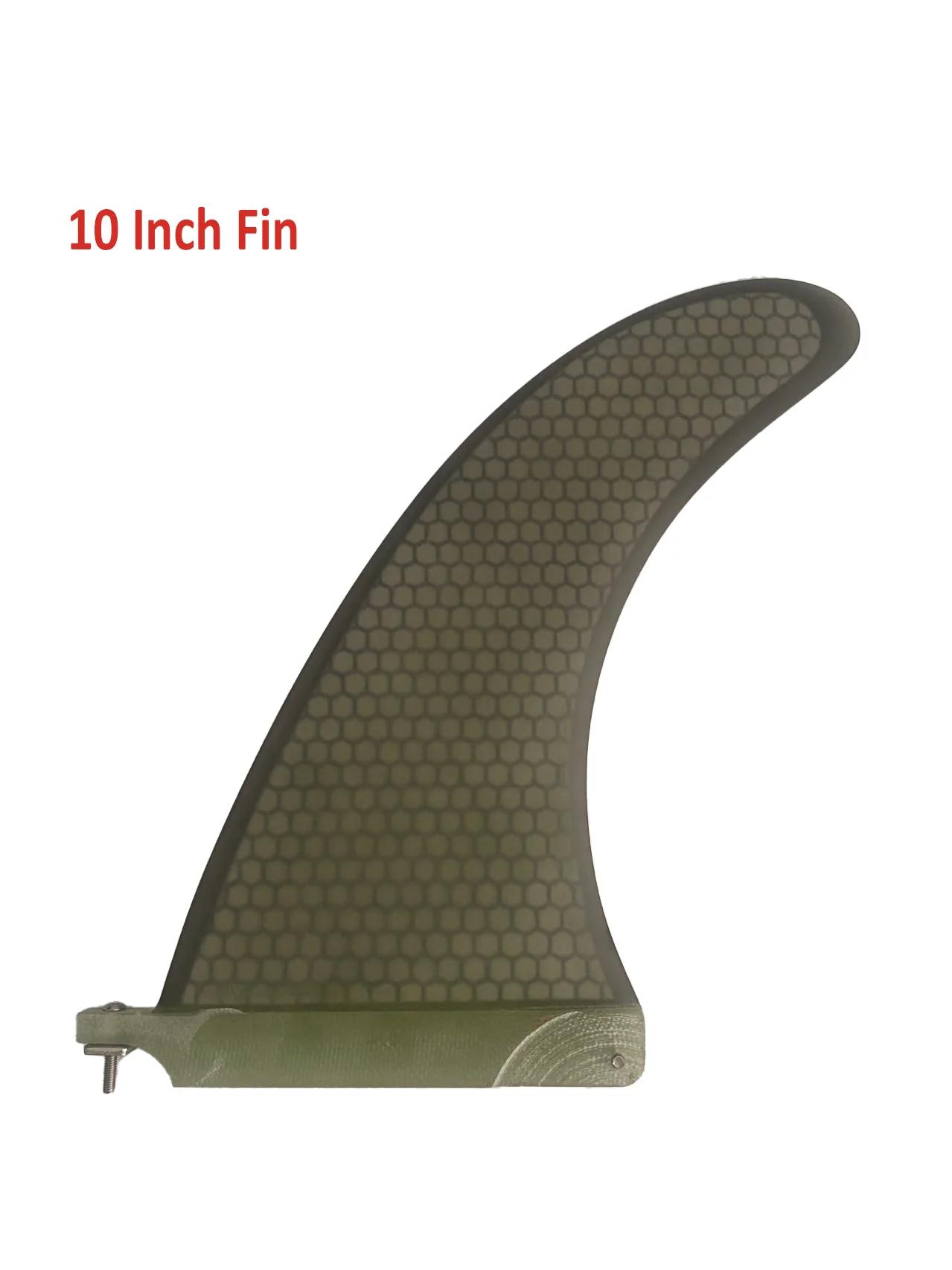 Aileron surf fibre de verre nid d'abeille 7 à 10 pouces - Pour longboard et planche de surf accessoires sport aquatique