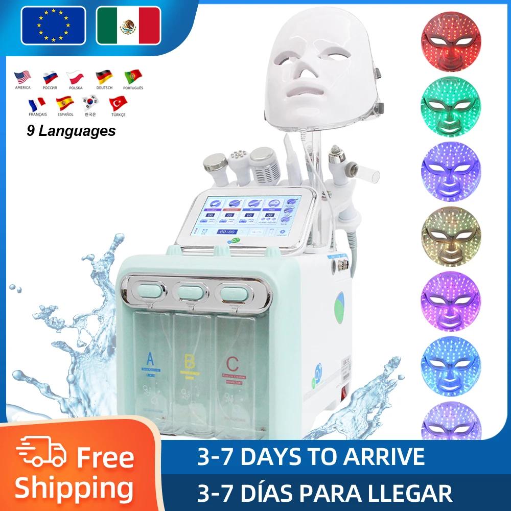 Machine faciale dermabrasion à l'eau 7 en 1, nettoyage en profondeur, soins de la peau, raffermissem