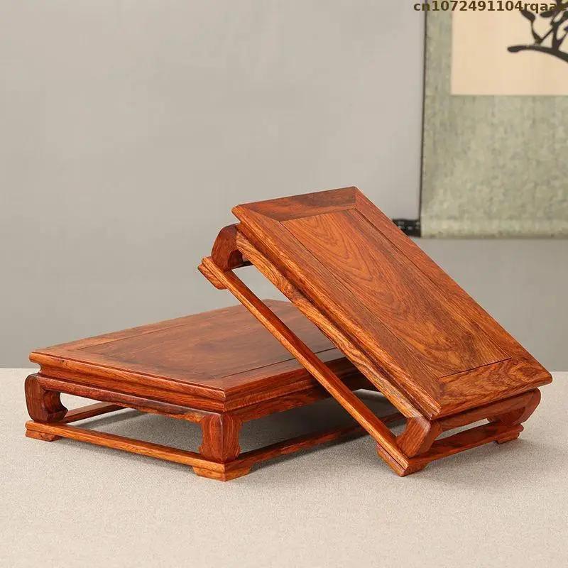 Pot de fleur debout avec socle en bois, étagère pour plantes bonsaï, table de tri, tour à bûches, éc