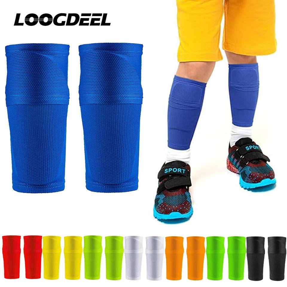 Protège-tibias football manches adultes enfants basket chaussettes sport protection