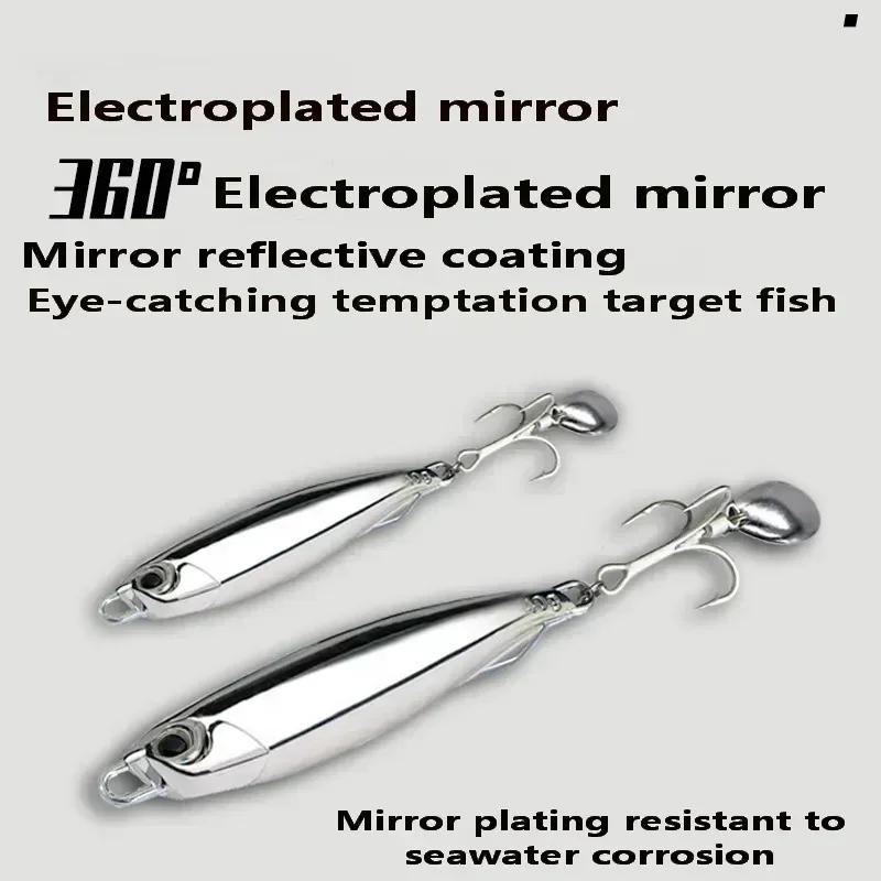 1 pièces leurre de pêche appât japonais 7/10/15/20/30/40g/60g gabarit en métal accessoires de pêche