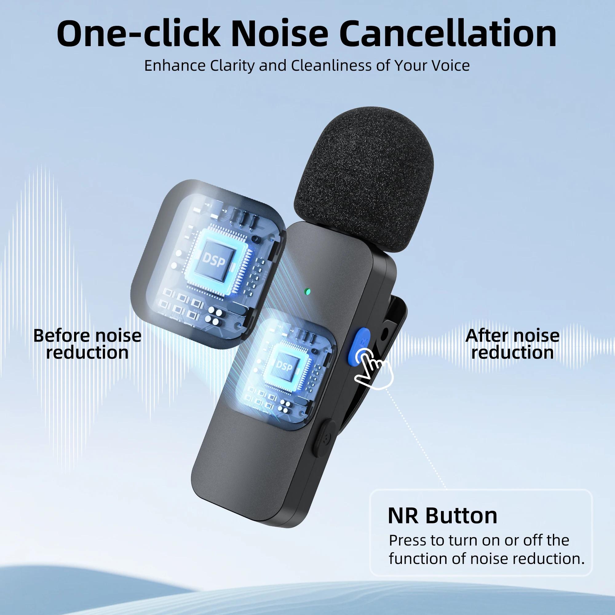 BOYA BY-V – Mini Microphone Lavalier professionnel sans fil, pour iPhone, iPad, Android, diffusion e