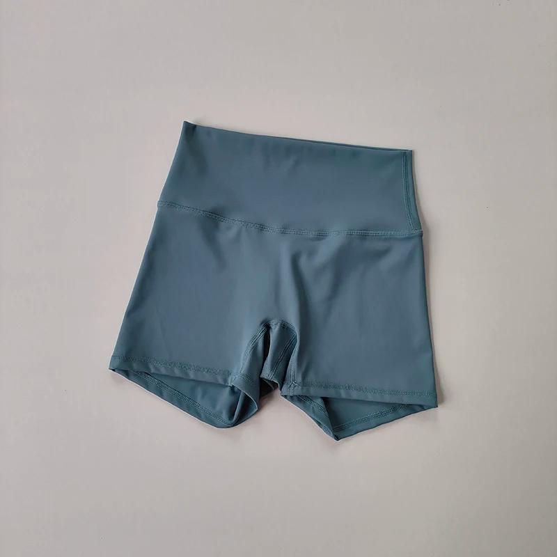 Shorts de yoga élastiques à séchage rapide, shorts de sport moulants, pantalons en trois parties, se