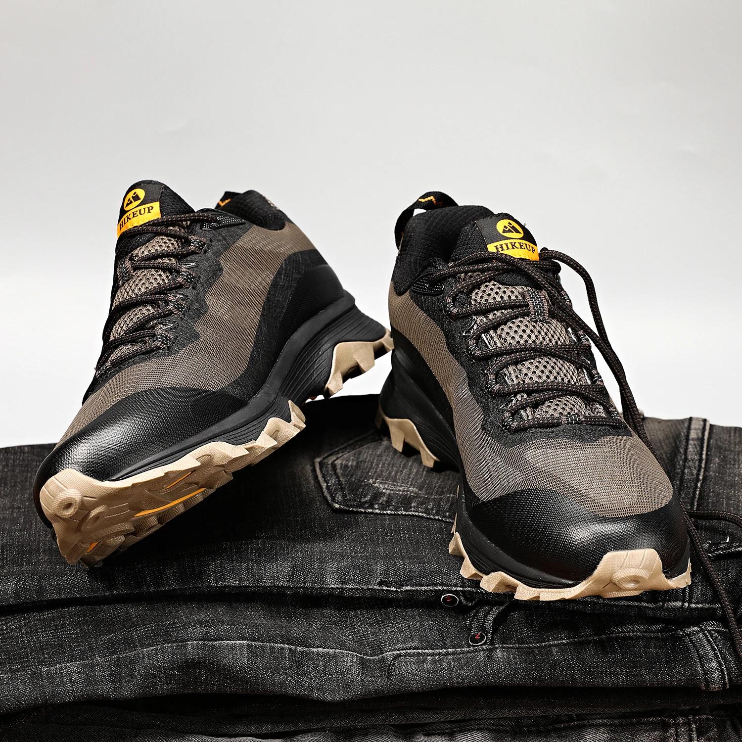 Chaussures de randonnée HIKEUP anti-dérapantes pour hommes et femmes - Confort trail running et trekking