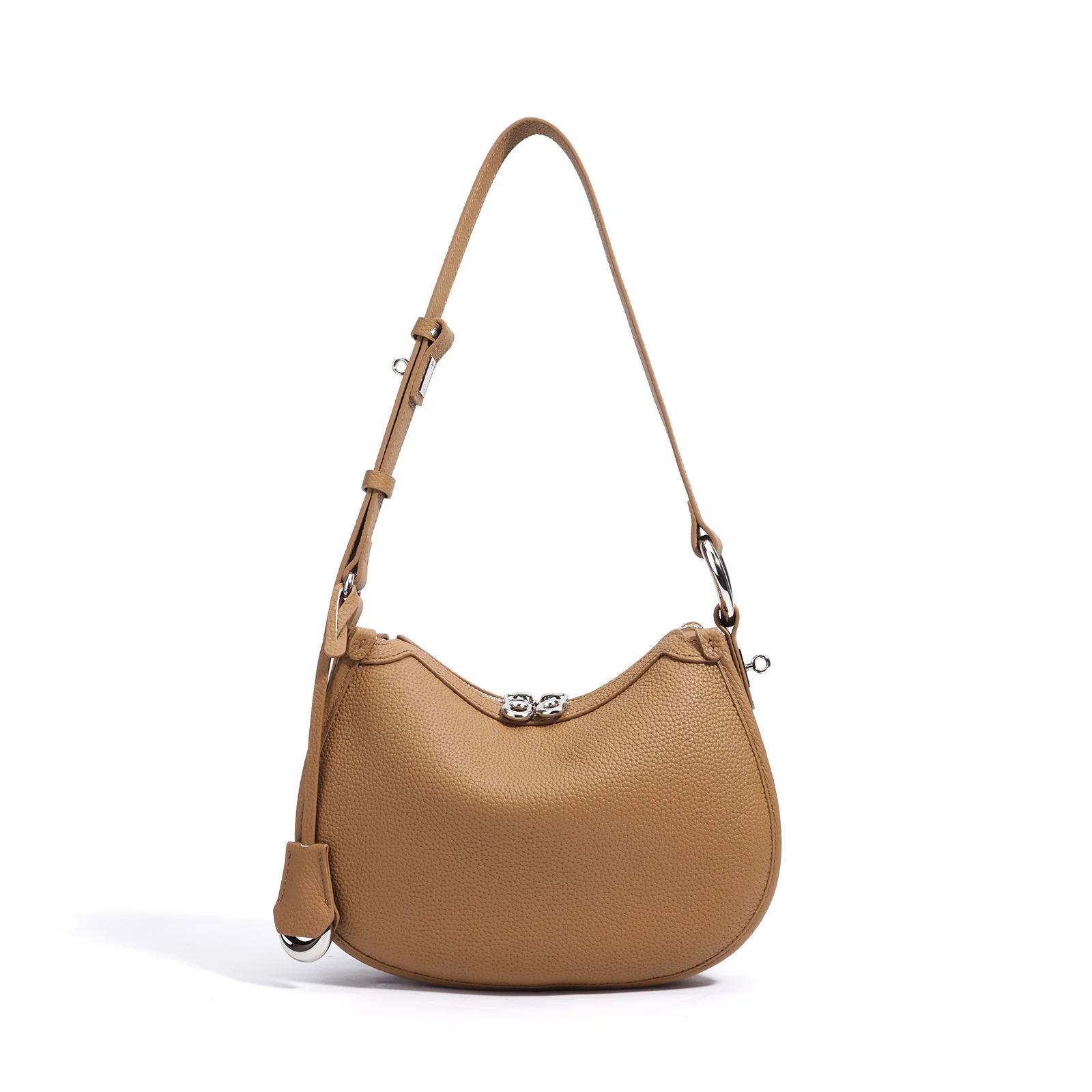 Nouveau Sac à Main de Luxe 2026 en Cuir de Vachette Véritable pour Femme – Sacs Sous le Bras Tendanc