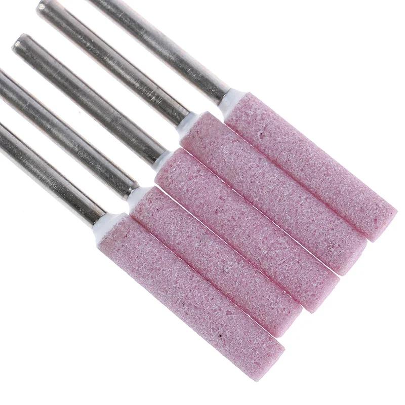 Affûteur de scie à chaîne en céramique, 8 pièces, lime en pierre 4mm 4.8mm 5.5mm, affûtage de scie à