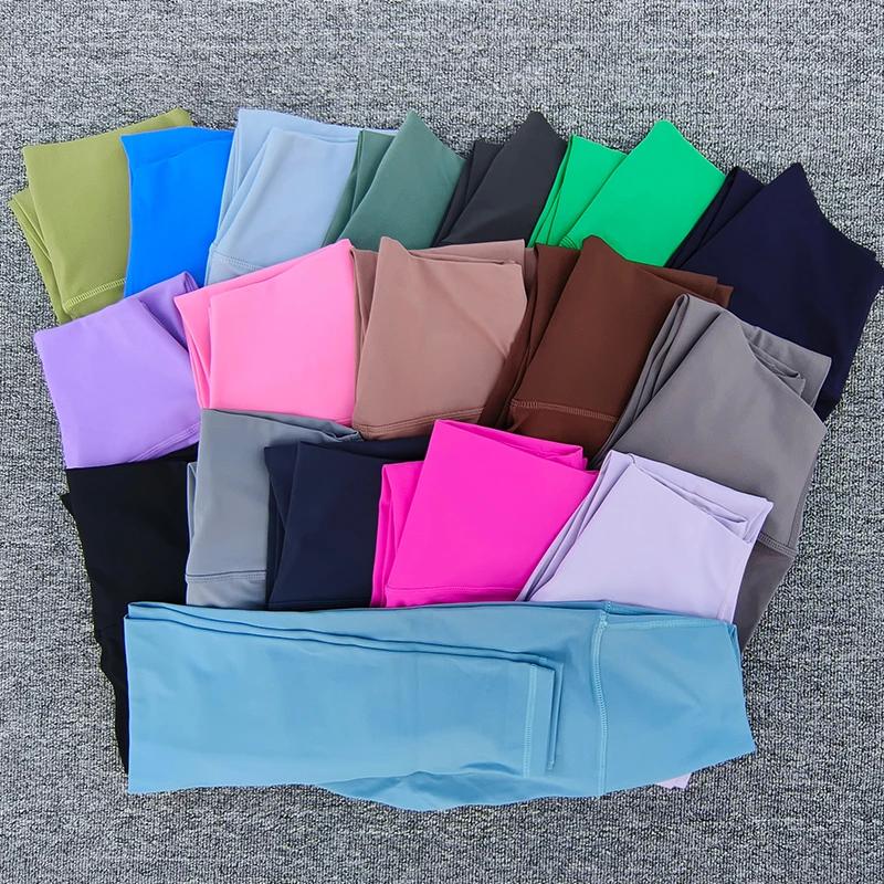 Taille haute sensation nue Leggings femmes Fitness course Yoga Leggings pantalon énergie gymnase ser