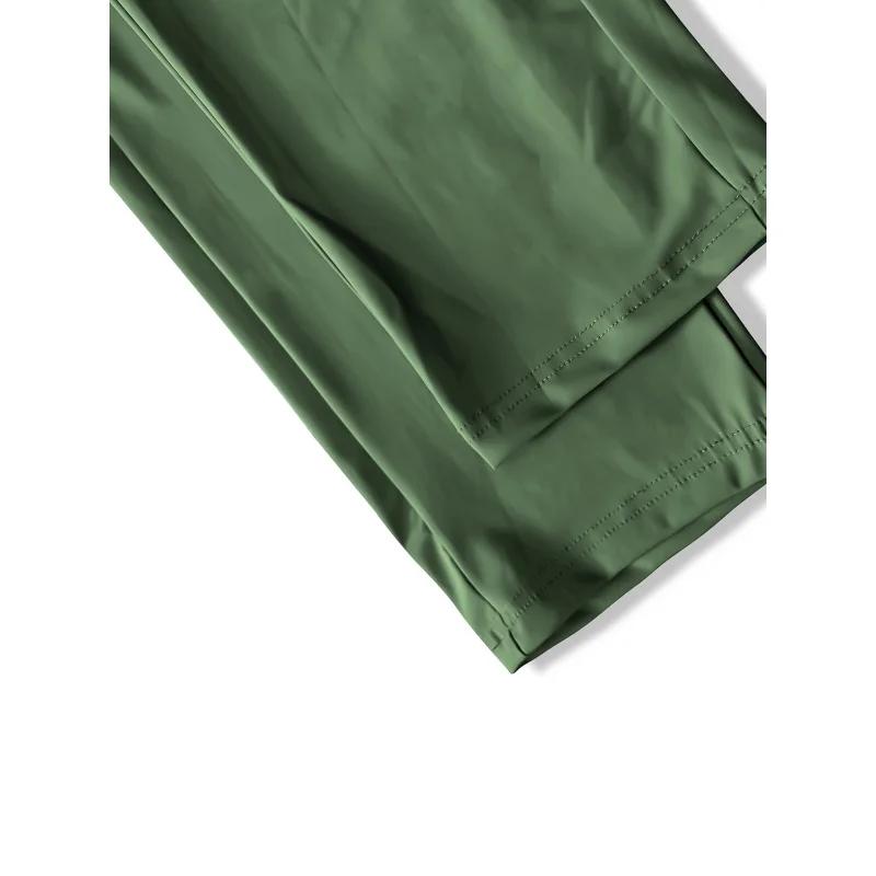 Pantalon de survêtement homme en soie glacée à séchage rapide pour l'été, idéal pour la course, le s