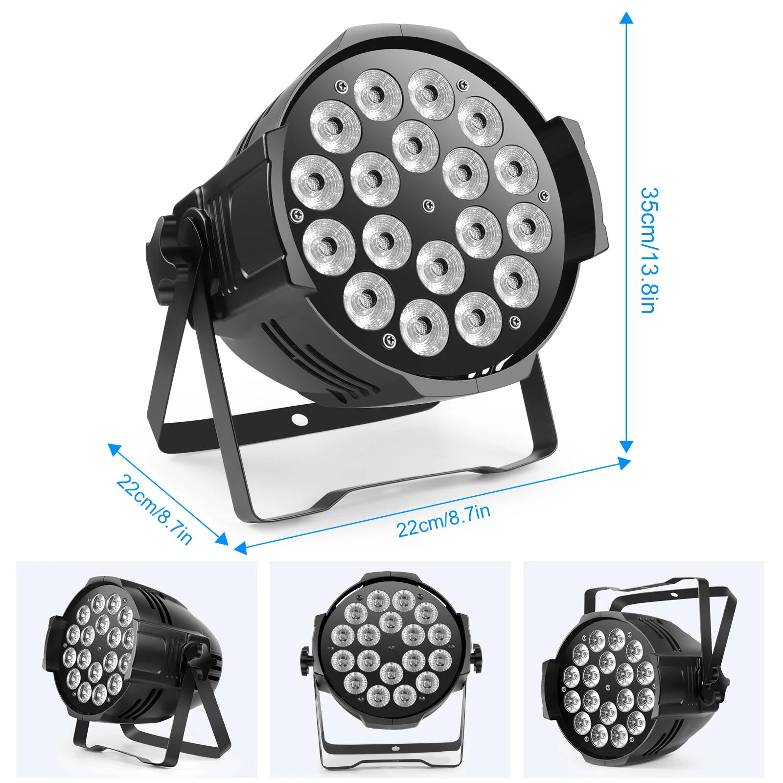 U'King-Lumière de Scène LED 4 en 1, 200W, DMX, Effet Arc-en-Ciel, pour Extérieur, DJ, ix, Chang