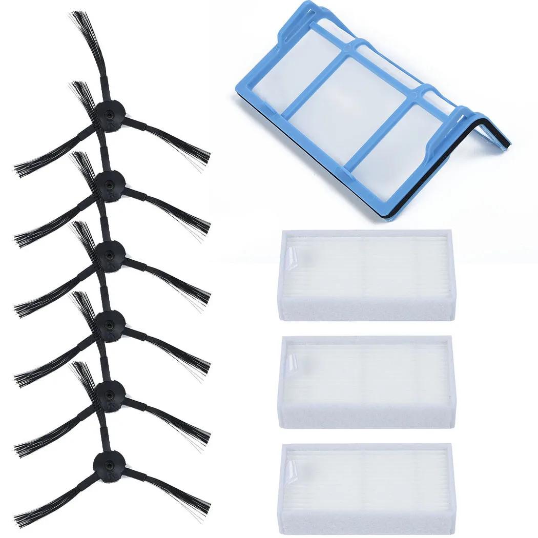 Kit d'accessoires pour aspirateur ILIFE ZACO V3 V3s V5 V5s V5s Pro, filtre brosse latérale, pré-filt