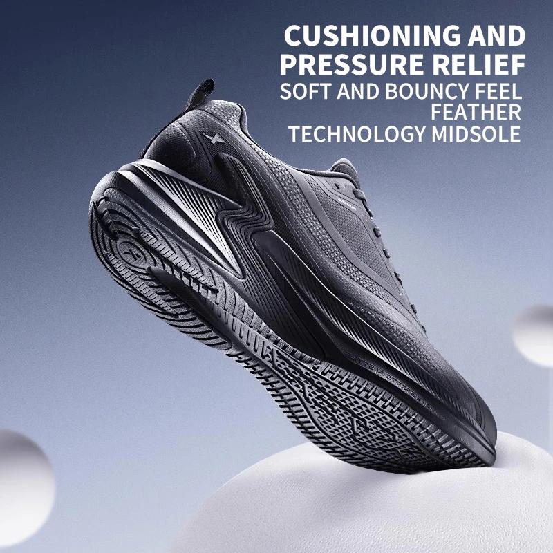 Xtep chaussures de course hommes 2025 hiver Flash antidérapant amorti imperméable léger confortable