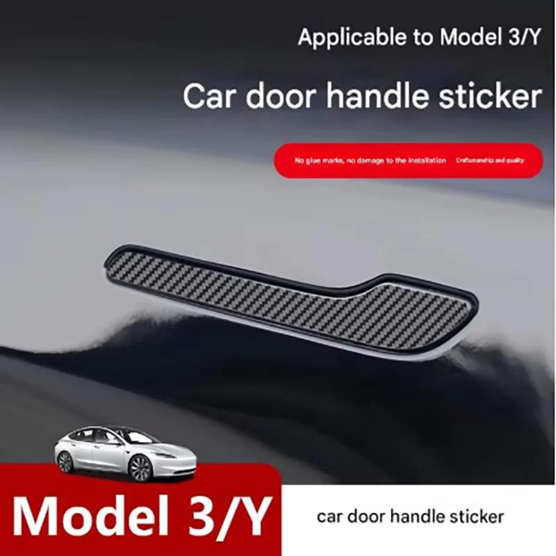 1 ensemble de films de protection pour poignée de porte Tesla modèle 3/Y, films de protection transp