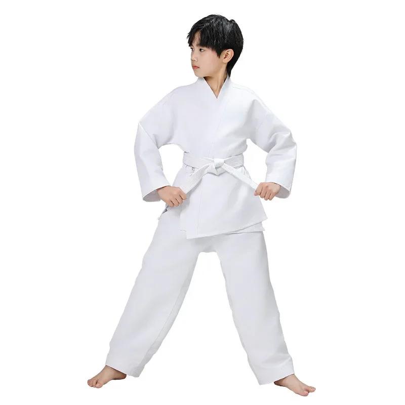 Nouvel uniforme de karaté respirant pour enfants et adultes, pantalons et vestes légers, uniforme d'