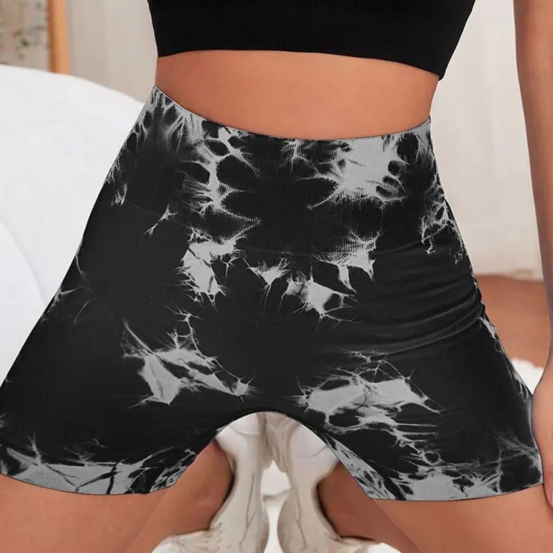 Short de yoga taille haute sans couture - Fitness séchage rapide effet galbant
