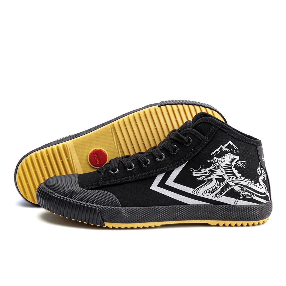Dafu chaussures mi-haut Parkour nouvelles chaussures noires baskets de botte originales chaussures D