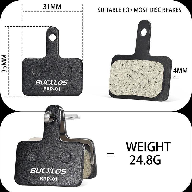 BUCKKubFit-Plaquettes de frein à disque de vélo en résine, B01S, MT200, Safe45, M575, Safe75, 40, 30