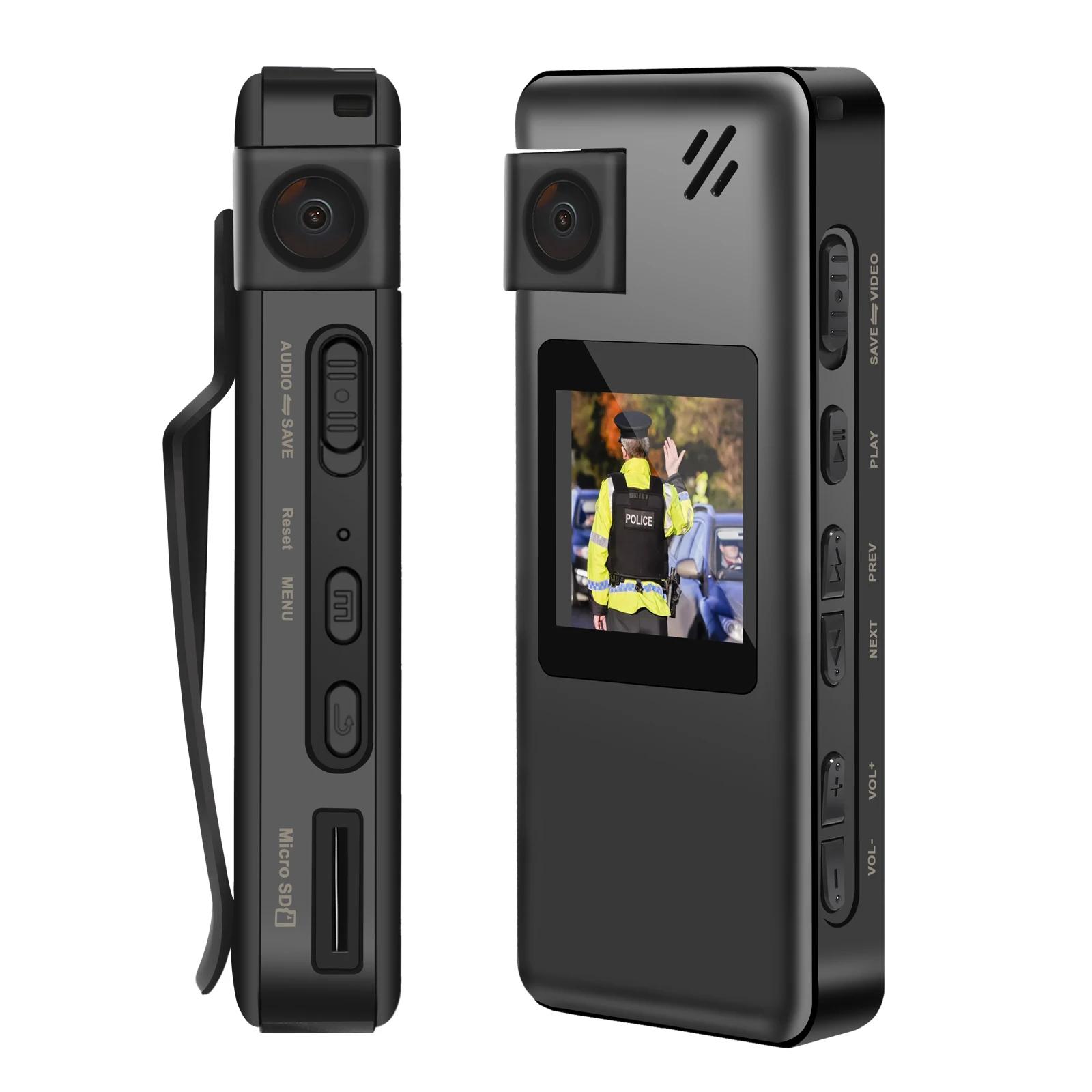 Wars DLION-Mini Caméra A32 Full HD 1080P, Détection de Mouvement, Petit Caméscope Rotatif à 180 °, p