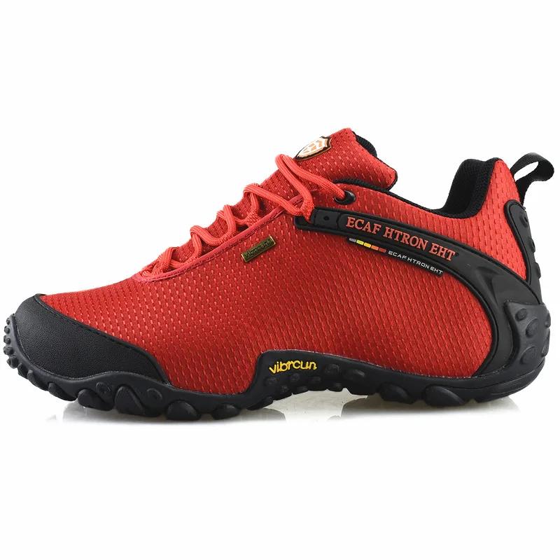 Chaussures d'escalade en plein air antidérapantes et respirantes pour hommes, baskets de Trekking, c