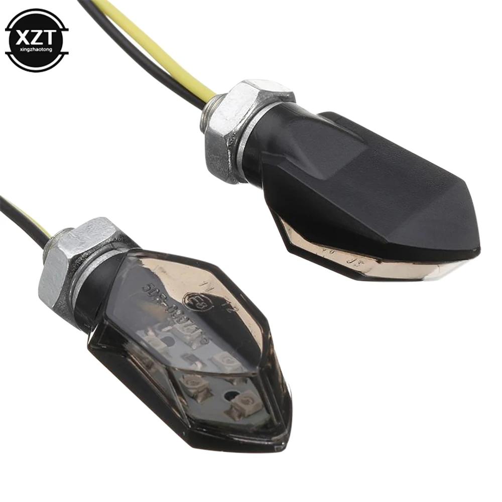 4 pièces moto clignotant indicateur LED universel Kawasaki moto Streetcar Scooter Signal lumineux