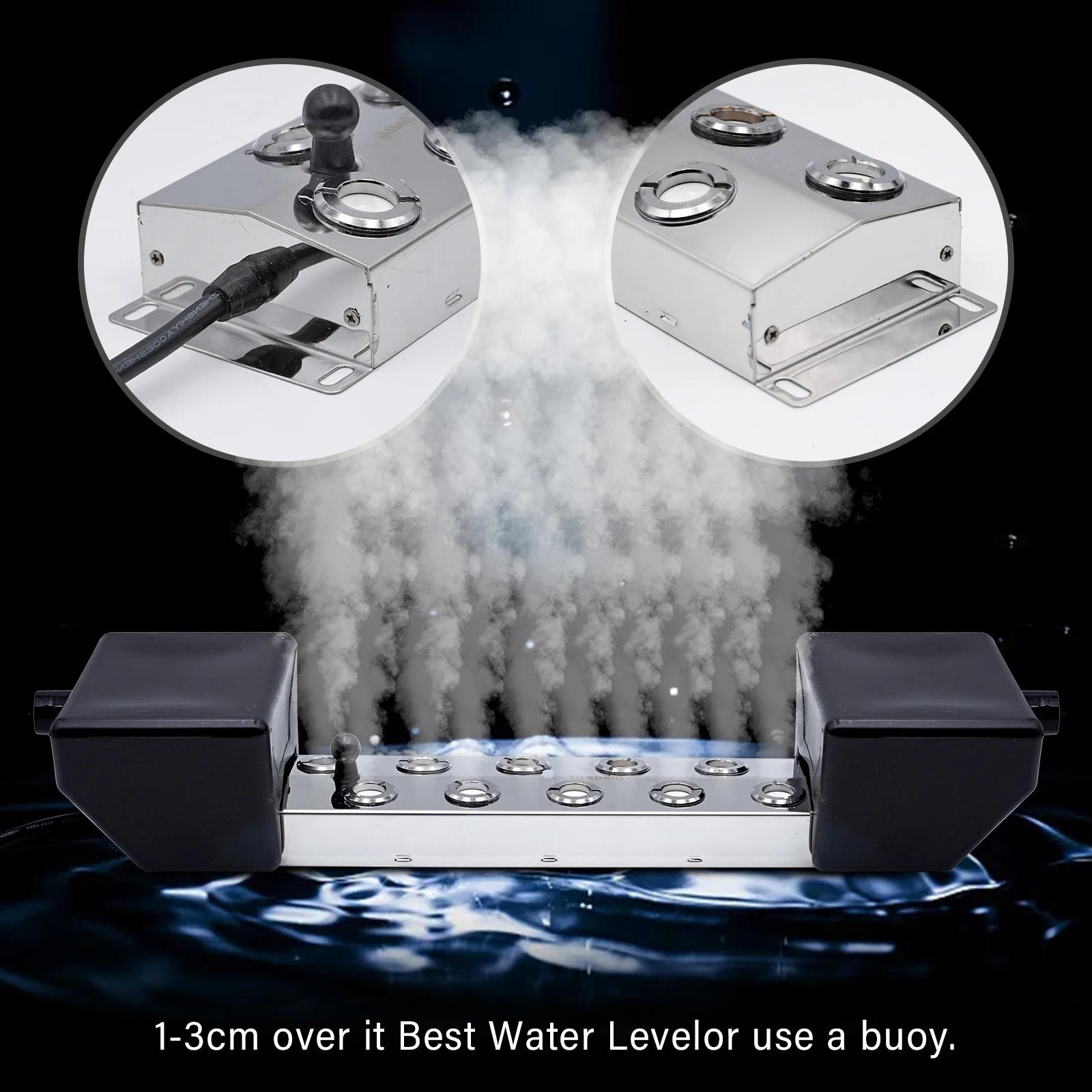 Brumisateur ultrasonique à 4/6/8/10/12 têtes, 110V/220v, humidificateur d'air en acier inoxydable, s