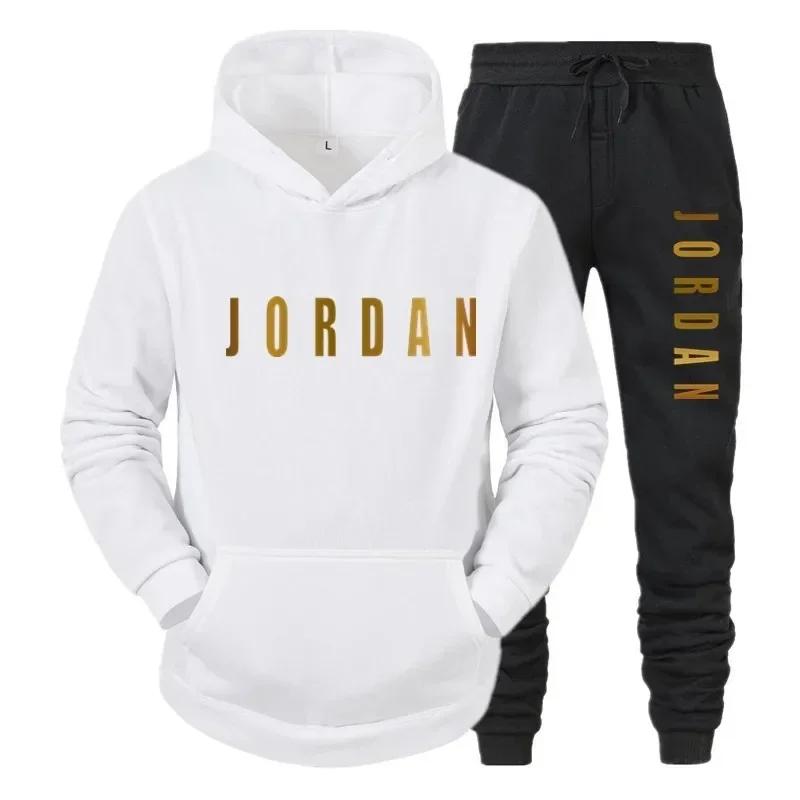 Gran oferta de primavera de la temporada, Sudadera con capucha forrada de lana conjunto informal sud