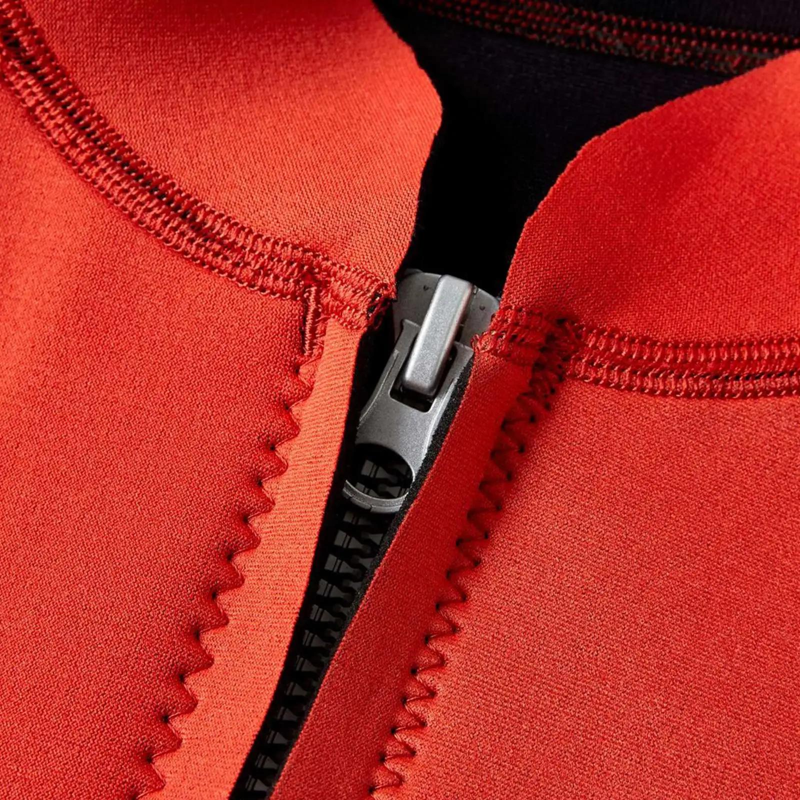 Manteau de bain en néoprène pour femmes, 2mm, col montant supérieur, manches longues, veste thermiqu