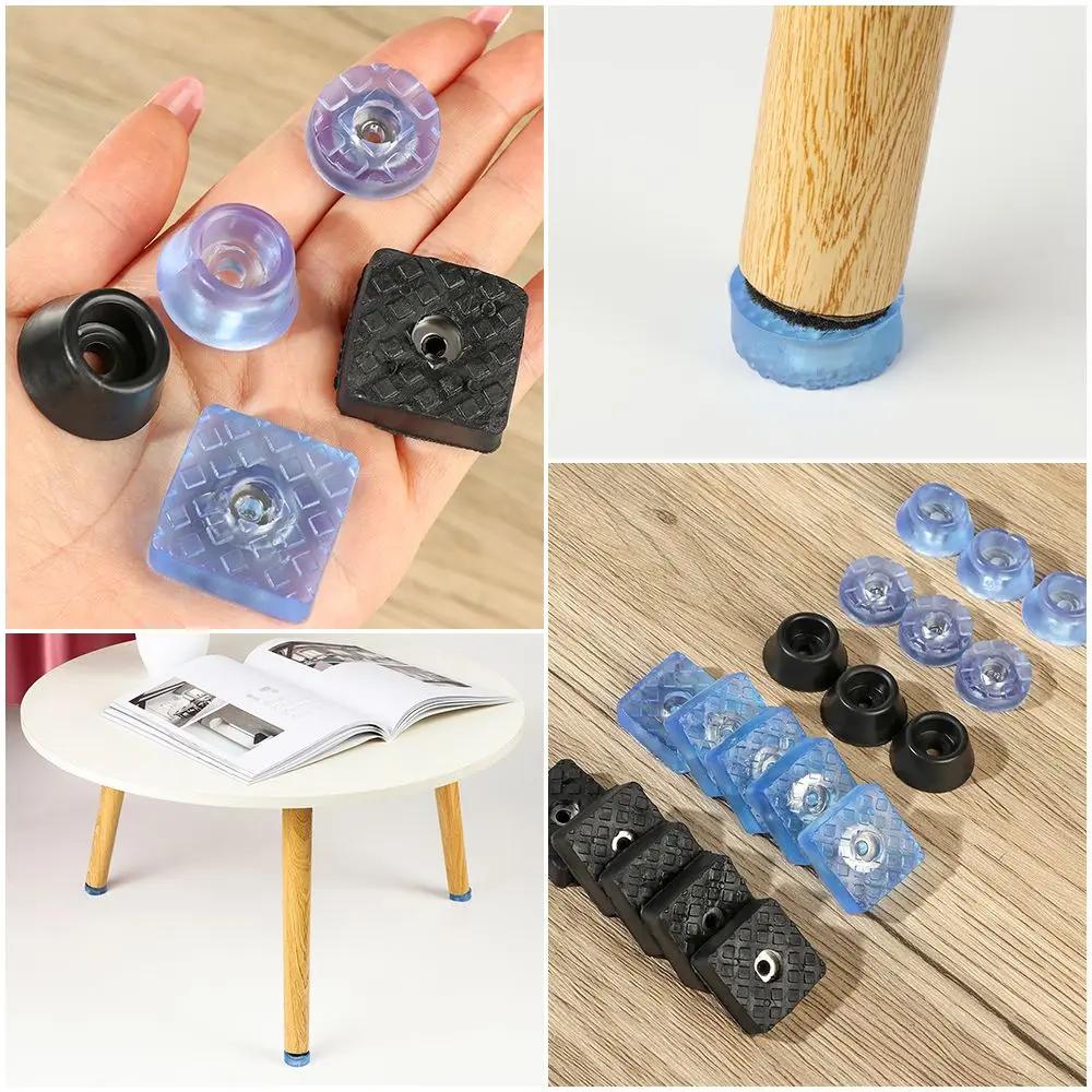 Pieds de Table et Chaise Antidérapants pour Meubles, Protection de Plancher en Bois, Tampon à Vis No
