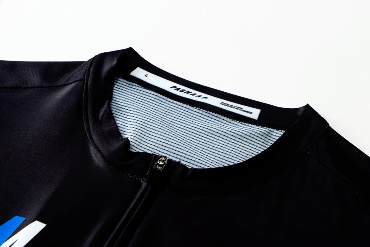 PASMAAP-maillot de cyclisme pour hommes, manches longues, équipe professionnelle, vtt, vêtements de