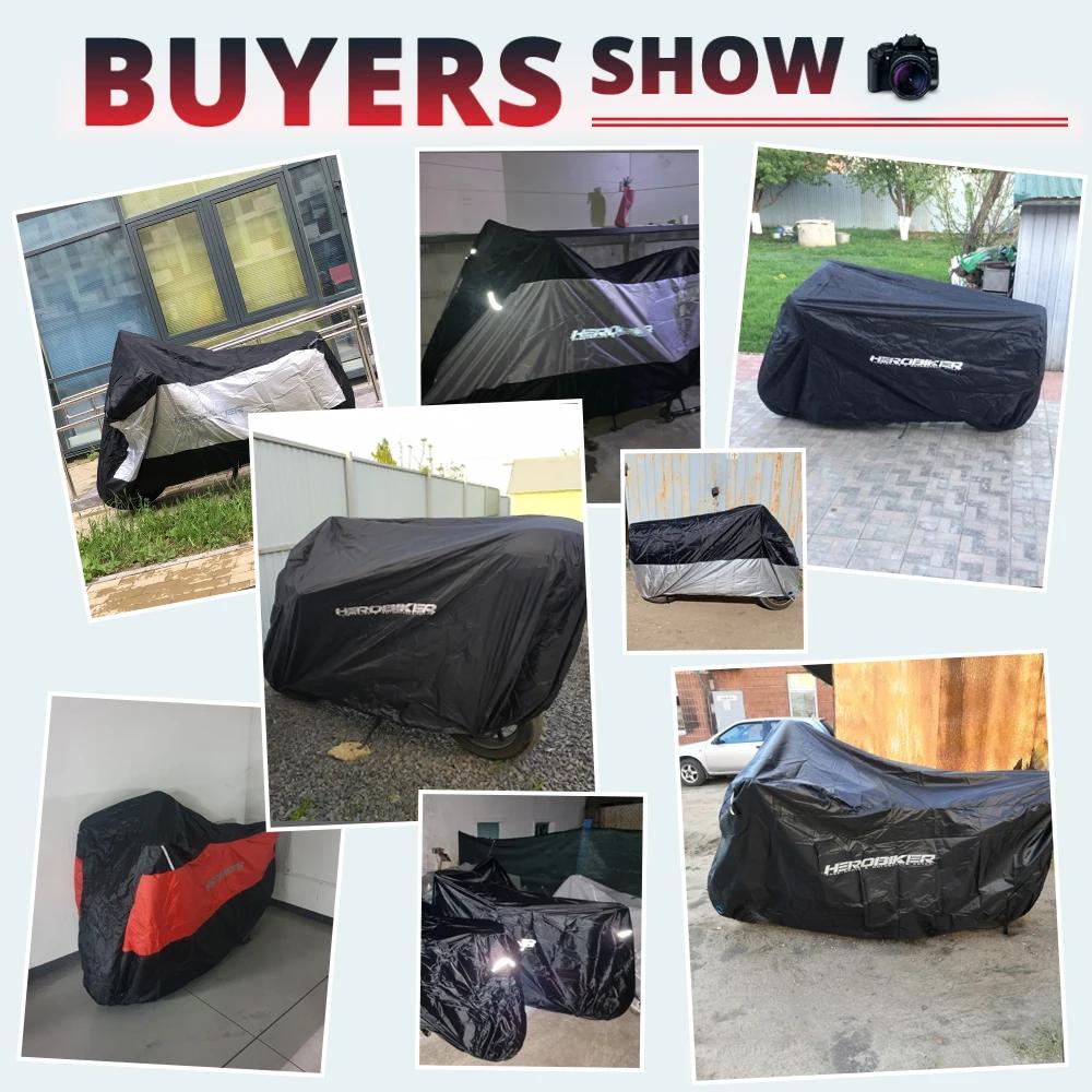 Juste de Protection Imperméable pour Moto, Anti-Poussière et UV, Couverture de Pluie pour Scooter, E