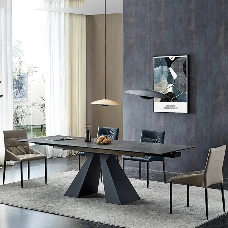 Table à manger extensible, café, Restaurant, cuisine, bureau, Service de luxe moderne, meubles de sa