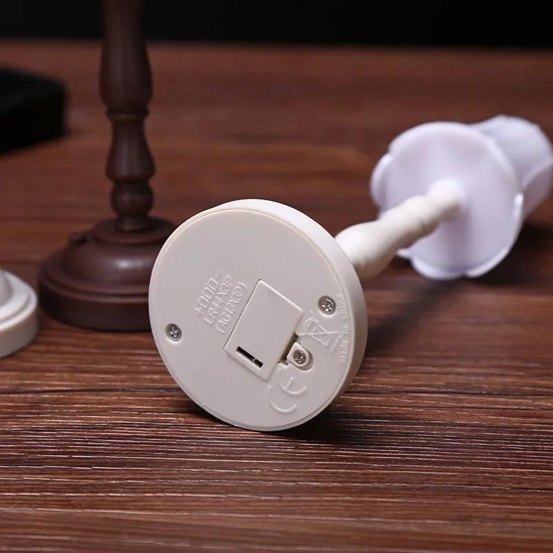 Lampe de bureau LED blanche, échelle 1/6, modèle de meubles pour jouets chauds, accessoire de maison