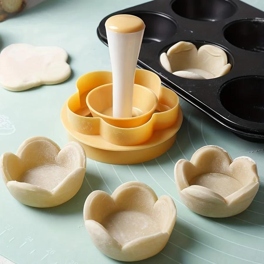 Ensemble de doseur de pâte à pâtisserie, coupe-gâteau en forme de fleur, moule à gâteau créatif, pre