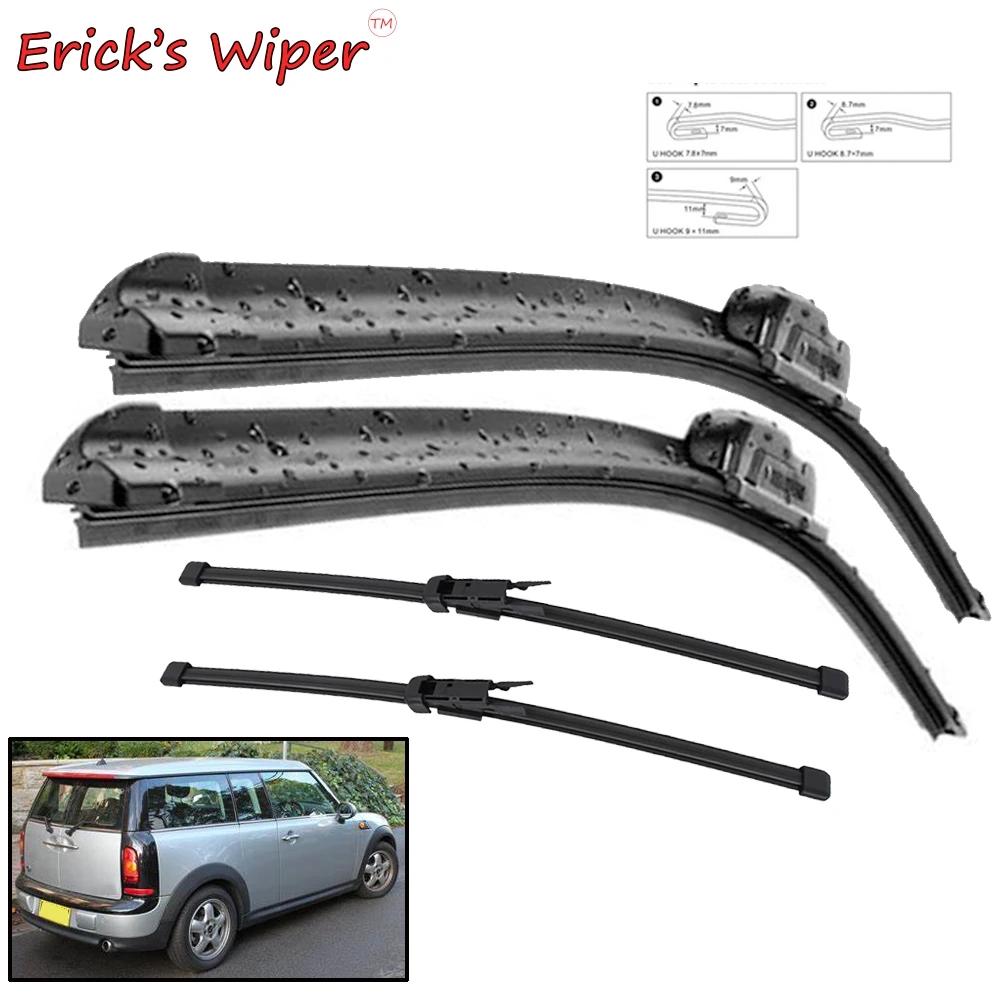Erick's – jeu de balais d'essuie-glace avant et arrière, pour Mini Clubman R55 2007 – 2012, brosse d