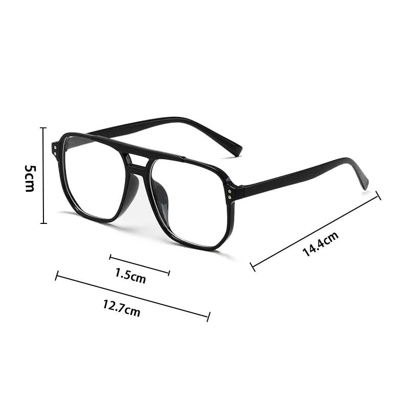Lunettes de soleil carrées rétro pour femmes et hommes, lunettes de soleil polygonales noires vintag