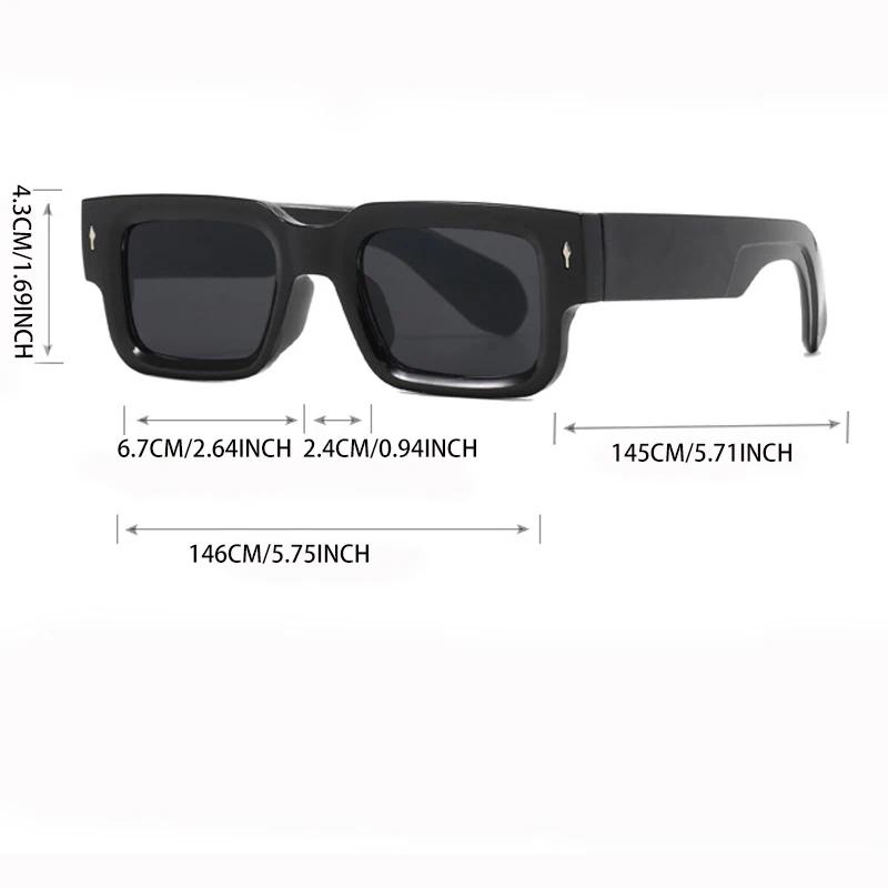 Lunettes unisexes à monture carrée en plastique, Style Simple et décontracté, à la mode, adaptées à