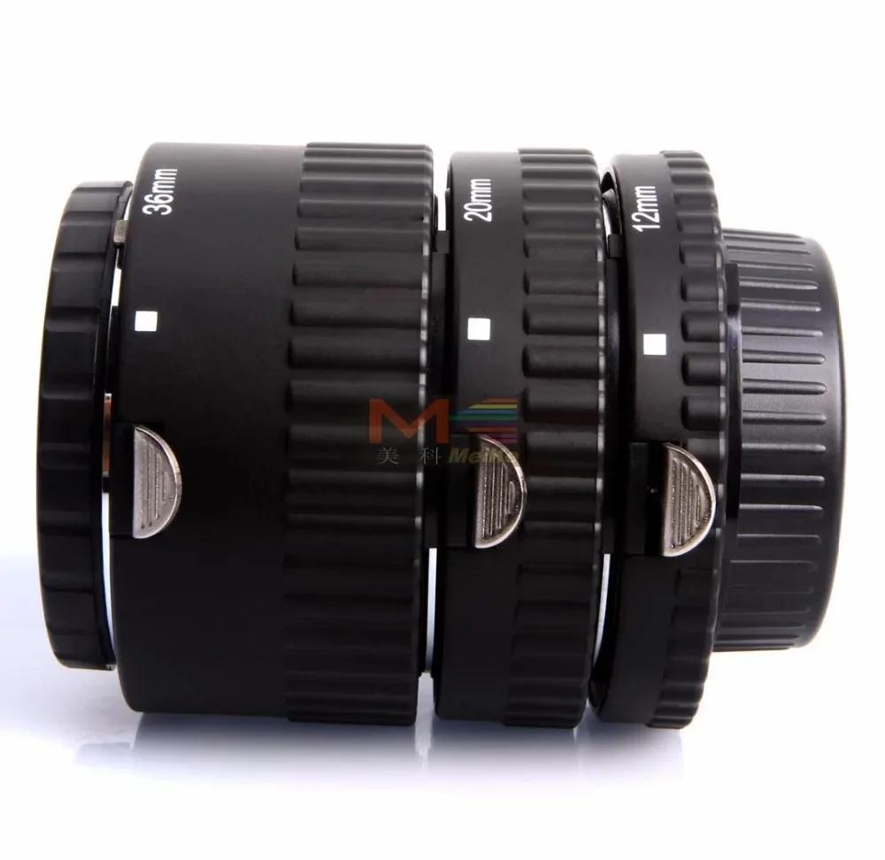 Meike MK-N-AF1-B Auto Focus Macro Extension Tube Anneau En Plastique pour Nikon D7200 D7100 D5600 D5