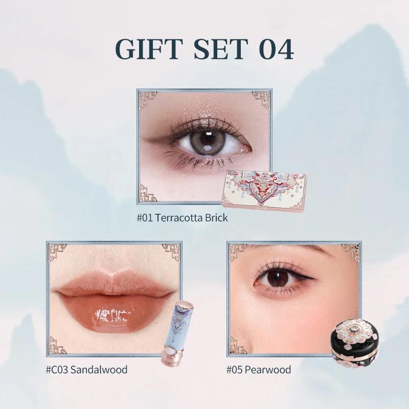 Ensemble de maquillage Flower Knows Butterfly Cloud Collar Collection Coffret cadeau de maquillage c