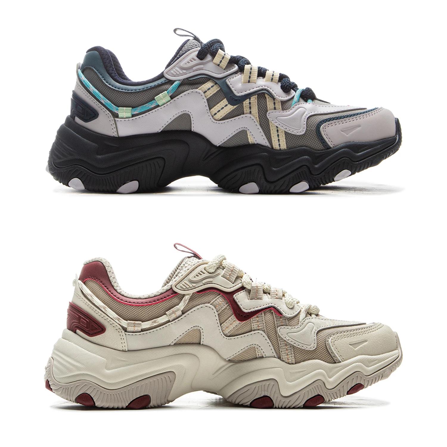 Li-Ning X-CLAW LITE 2 – chaussures de style de vie pour femmes, baskets rétro confortables et résist