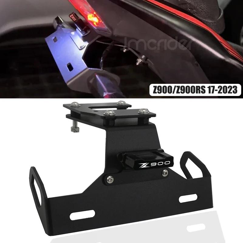 Support de permis 2023 Z 900, lumière LED pour KAWASAKI Z900/SE 2017 – 2022 2021, éliminateur de gar
