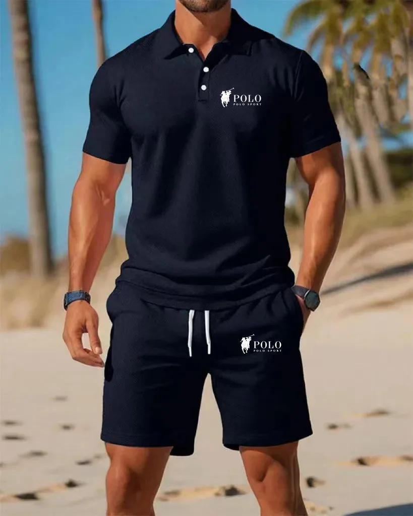 Polo d'été haut de gamme pour homme, séchage rapide, respirant, style décontracté et professionnel,